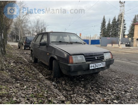 р434тр702, Lada (VAZ) 2109