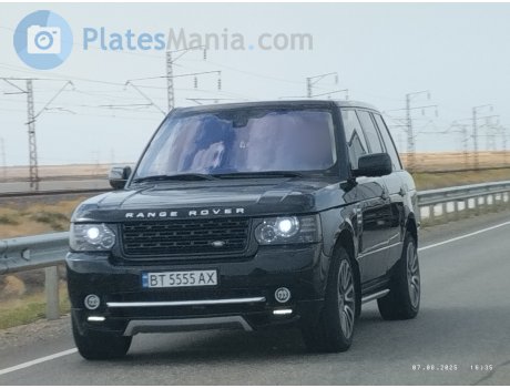 BT 5555 AX, Land Rover Range Rover