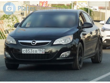 с853ев193, Opel Astra