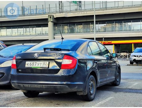 к687ут82, Skoda Rapid