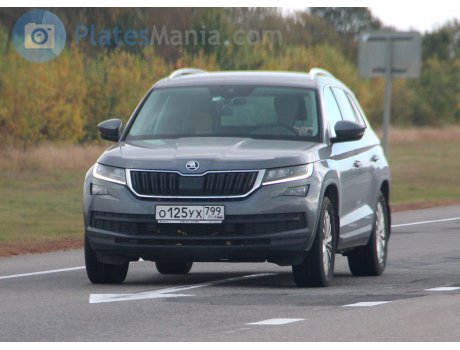 о125ух799, Skoda Kodiaq