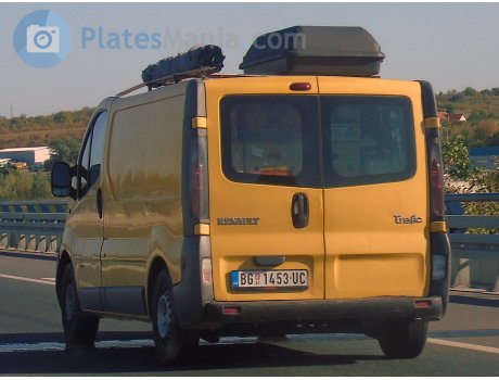 BG 1453-UC, Renault Trafic