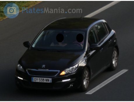 DY-598-NN, Peugeot 308