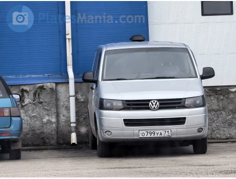 о799уа71, Volkswagen Caravelle