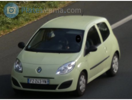 FZ-243-YN, Renault Twingo