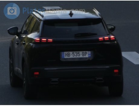 HB-535-BP, Peugeot 2008