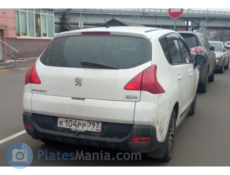 к104рр797, Peugeot 3008