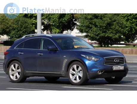 р333ав777, Infiniti QX70/FX-Series