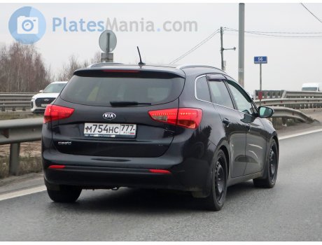 м754нс777, Kia Ceed