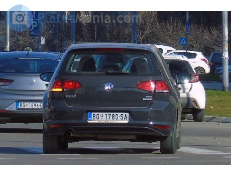 BG 1780-SA, Volkswagen Golf