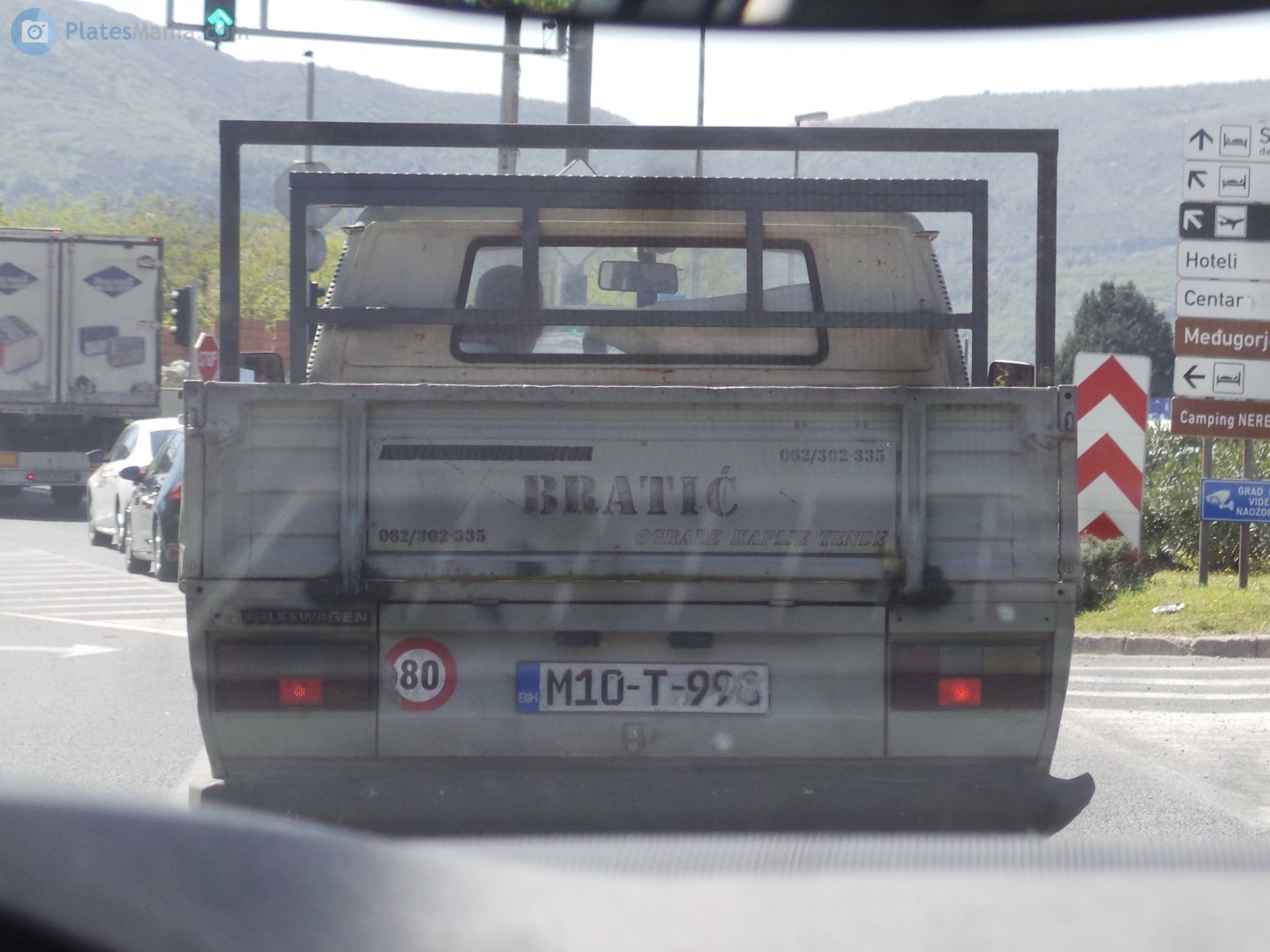 M10-T-998, Volkswagen Transporter 3rd gen Single Cab Pickup (T3), 1979–1992