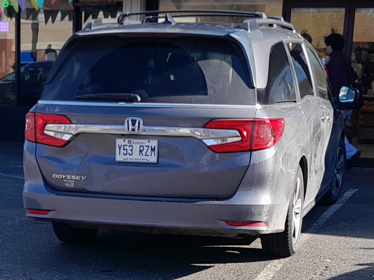 Y53 RZM, Honda Odyssey 5th gen (RL6; NA-market), 2017–