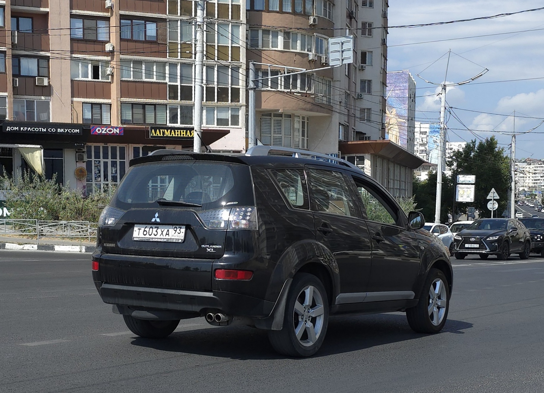 т 603 ха 93, Mitsubishi Outlander 2nd gen (XL) (CW/ZG/ZH), 2005–2013