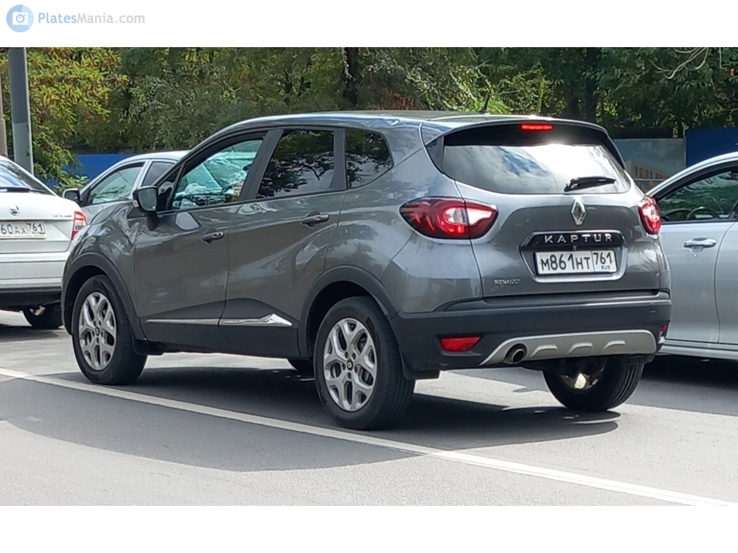 м 861 нт 761, Renault Kaptur 1st gen (HHA), 2016–2022