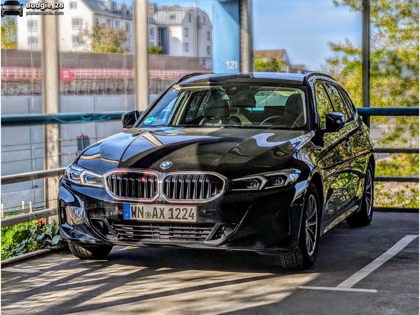 WN AX 1224, BMW 3 Series 7th gen Touring (G21), facelift, 2022–