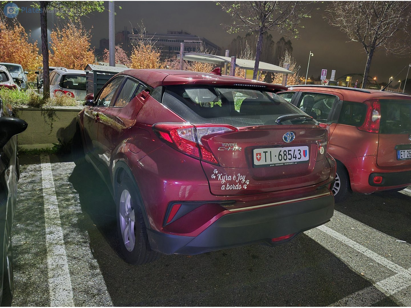 TI 68543, Toyota C-HR 1st gen (AX10/AX50), 2016–2023