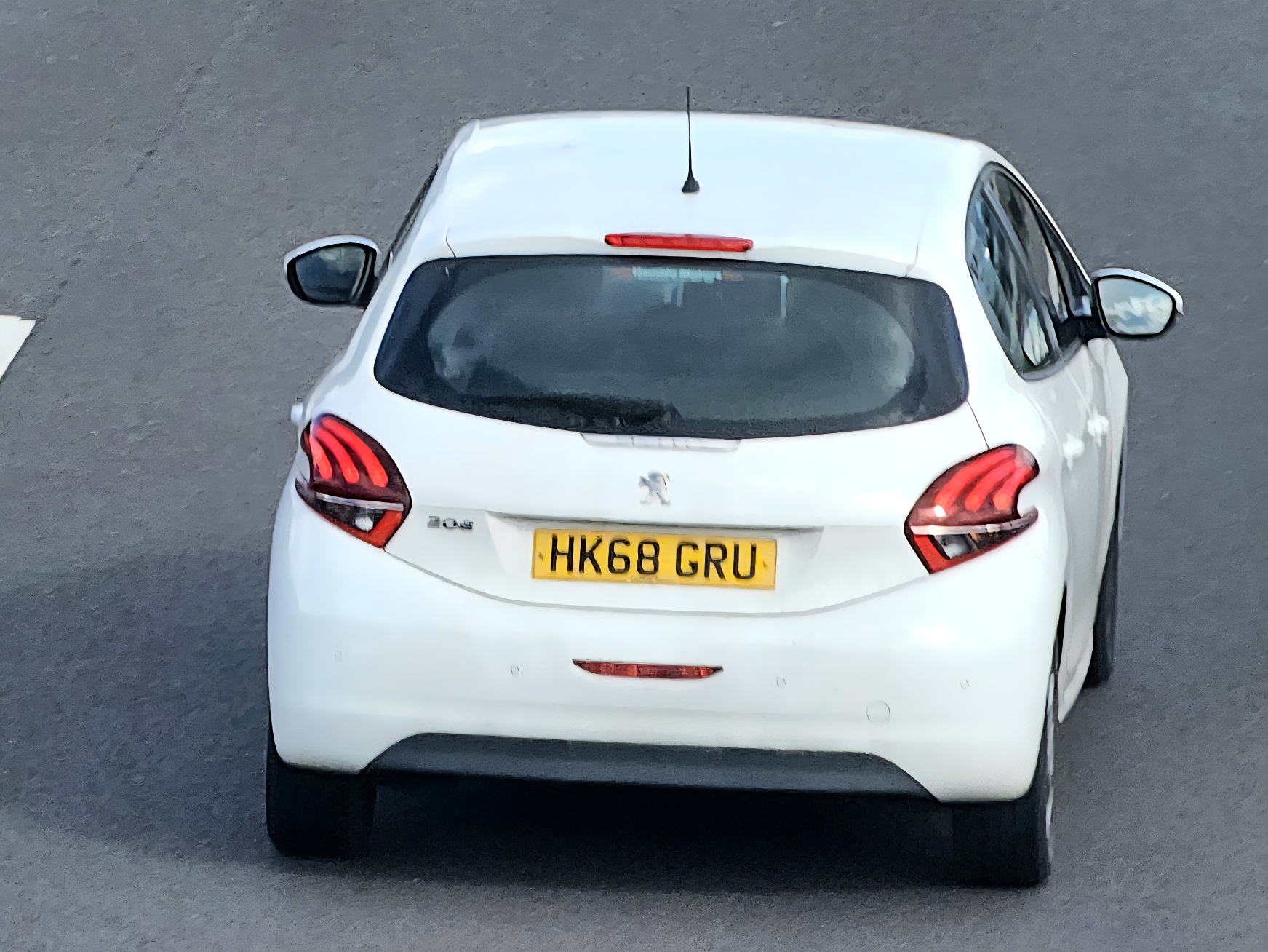 HK68GRU, Peugeot 208 1st gen 5-door Hatch (A9), facelift, 2015–2020