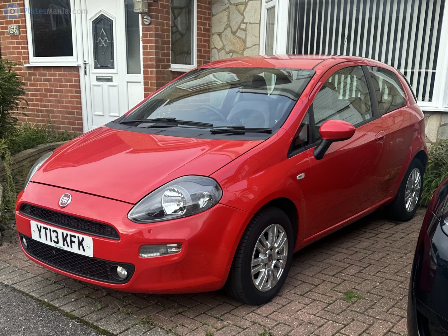 YT13KFK, FIAT Punto 3rd gen 3-door Hatch (199), 2nd facelift, 2012–2015