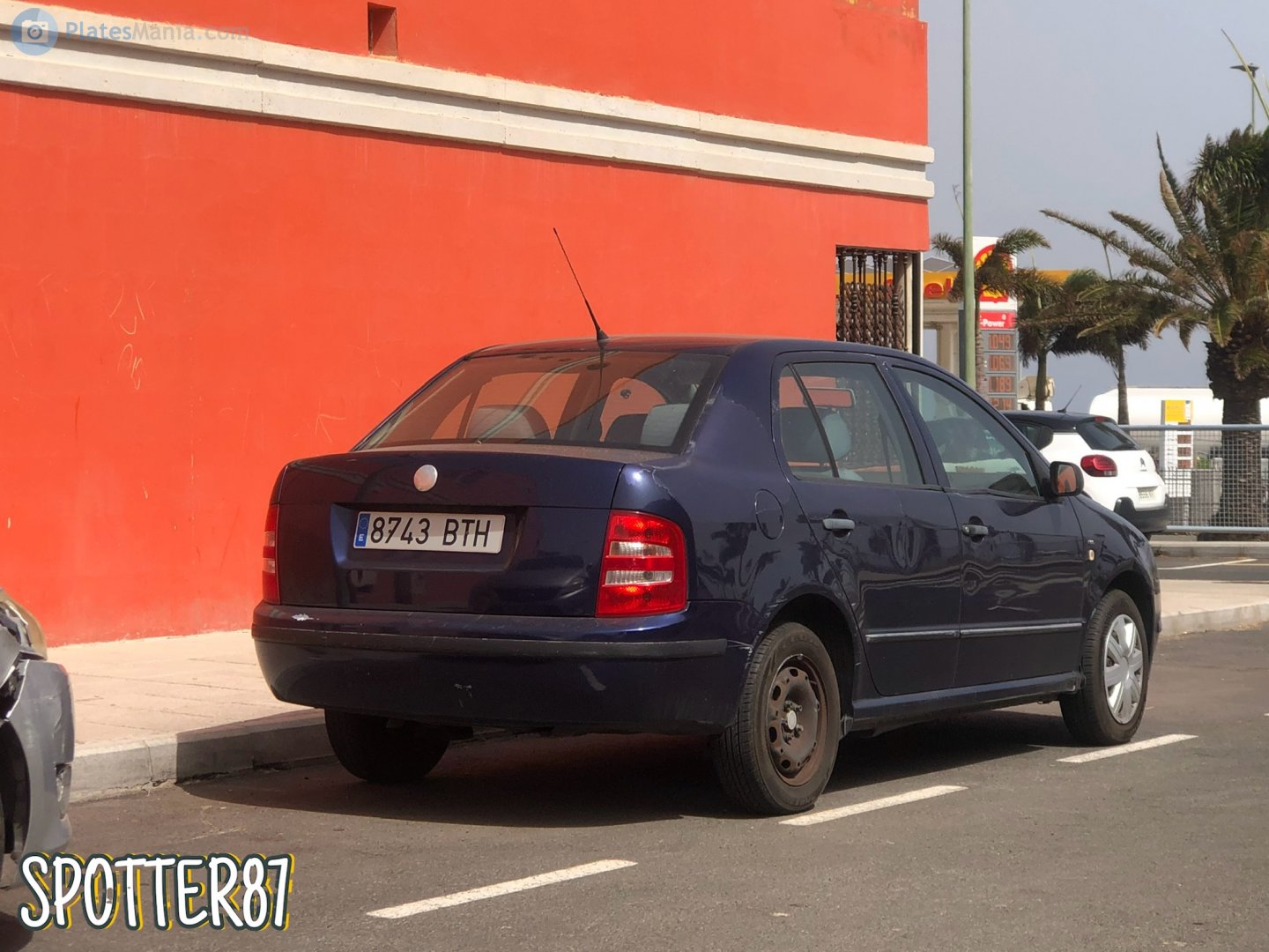 8743 BTH, Skoda Fabia 1st gen Sedan (6Y3), 2001–2007