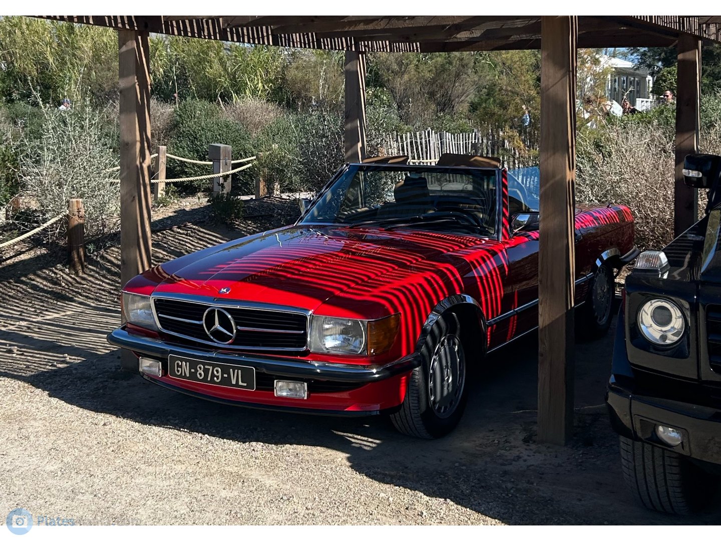 GN-879-VL, Mercedes-Benz SL-Klasse 3rd gen (R107), 1971–1989