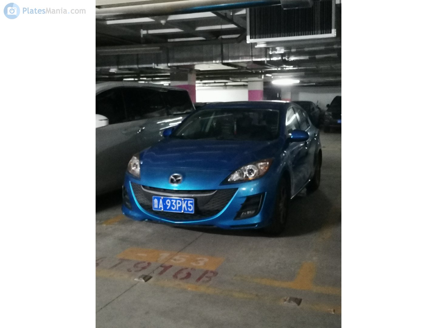 鲁A·93PK5, Mazda 3 2nd gen Hatch (BL), 2009–2013