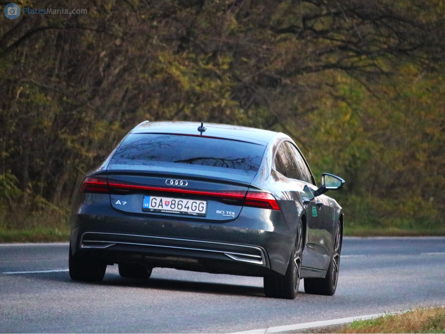 GA-864GG, Audi A7 2nd gen Sportback (C8/4KA), 2017–