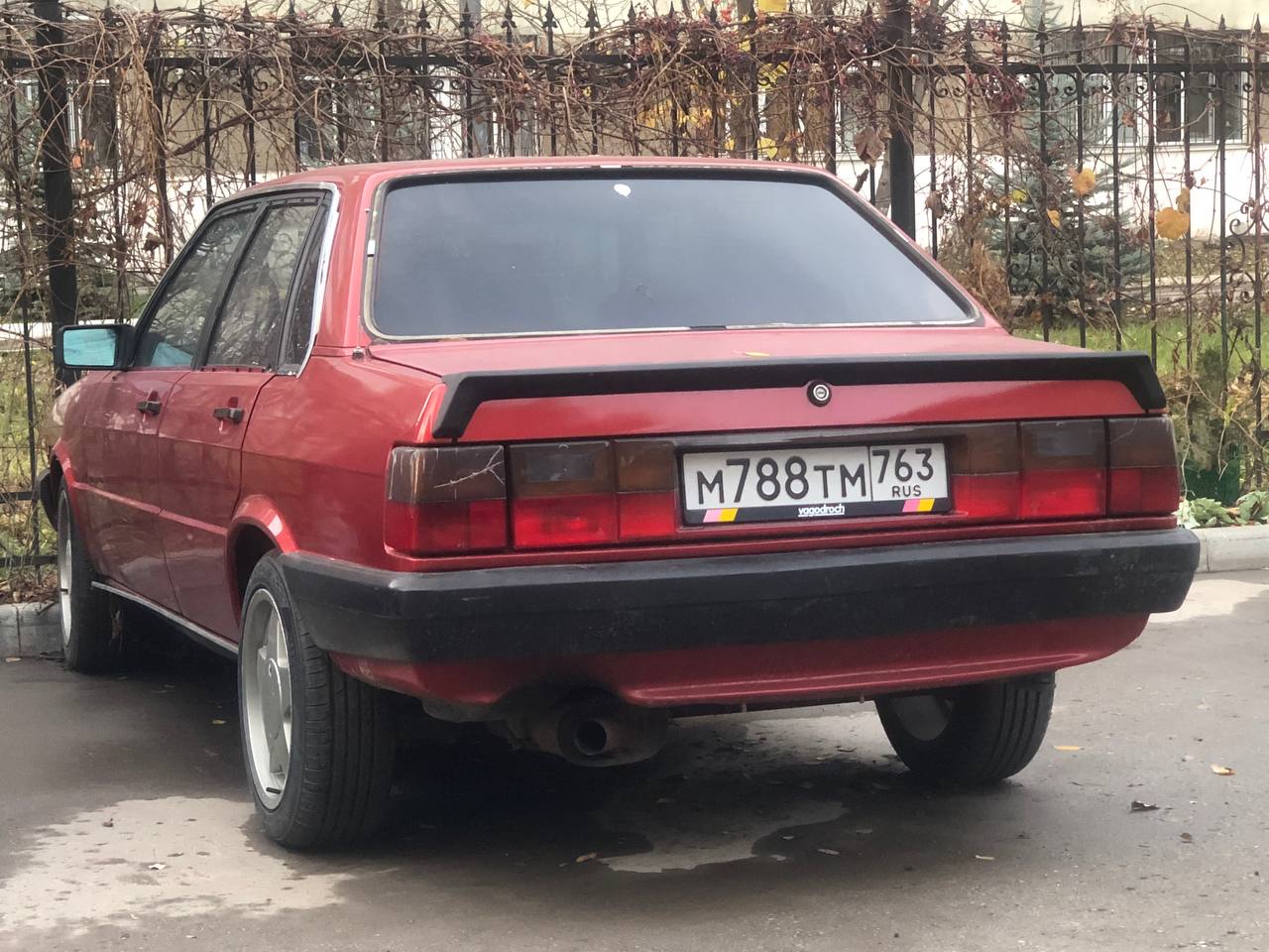 м 788 тм 763, Audi 80 2nd gen 2-door Sedan (B2/81/85), 1979–1986