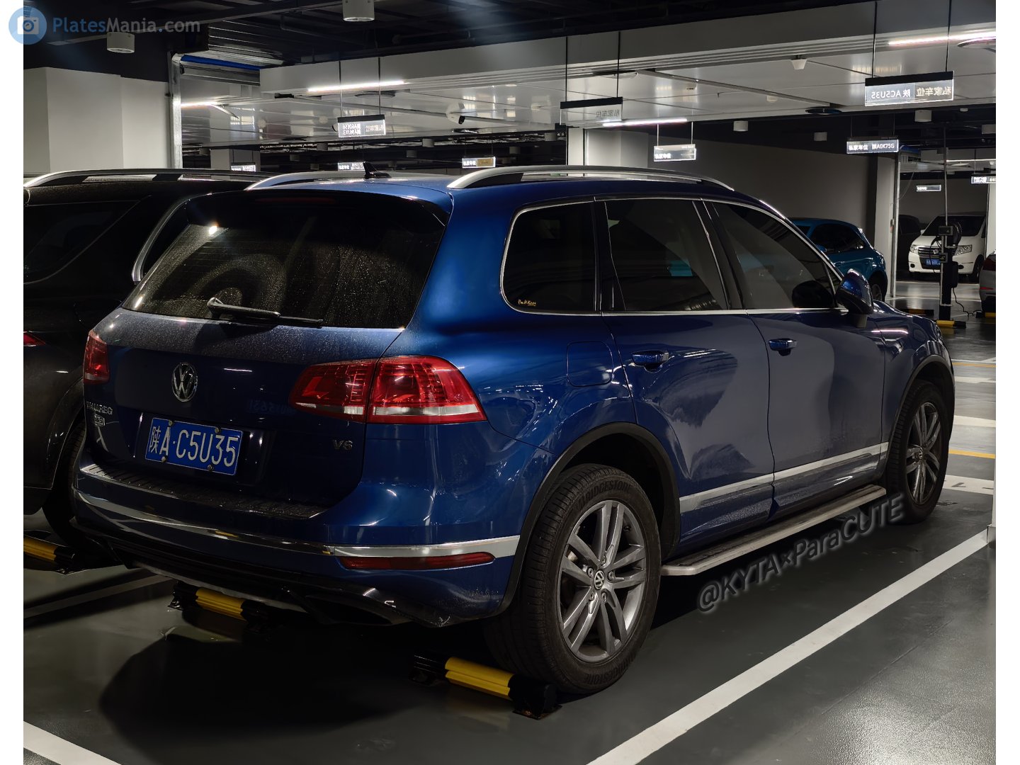 陕A·C5U35, Volkswagen Touareg 2nd gen (7P), 2010–2018
