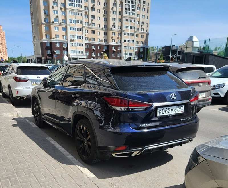 в 062 рх 797, Lexus RX 4th gen (AL20), 2015–2019