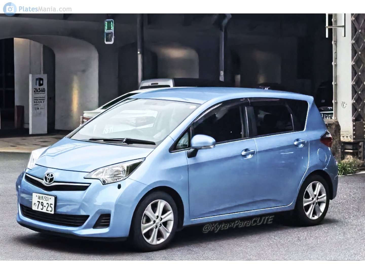 練馬 501 め 7925, Toyota Ractis 2nd gen (XP120), 2010–2016