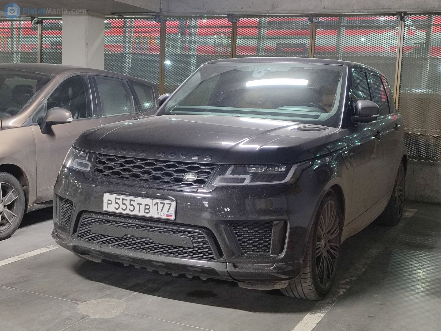 р 555 тв 177, Land Rover Range Rover Sport 2nd gen (L494), facelift, 2017–2022
