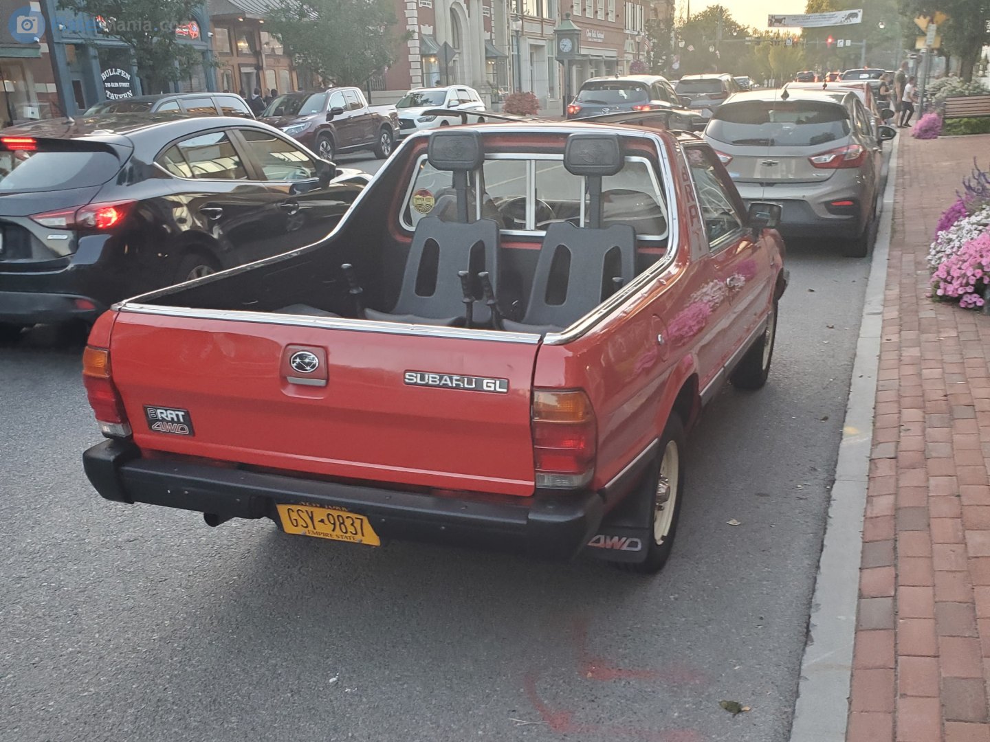 GSY-9837, Subaru BRAT / 284 / Brumby 2nd gen, 1981–1993