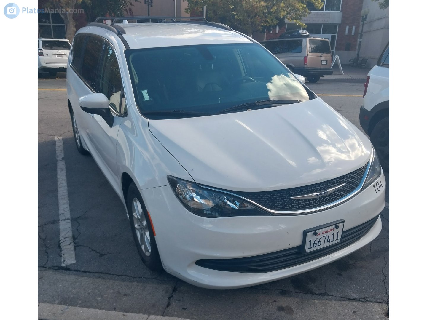 1667411, Chrysler Pacifica 2nd gen Minivan (RU), 2016–2020