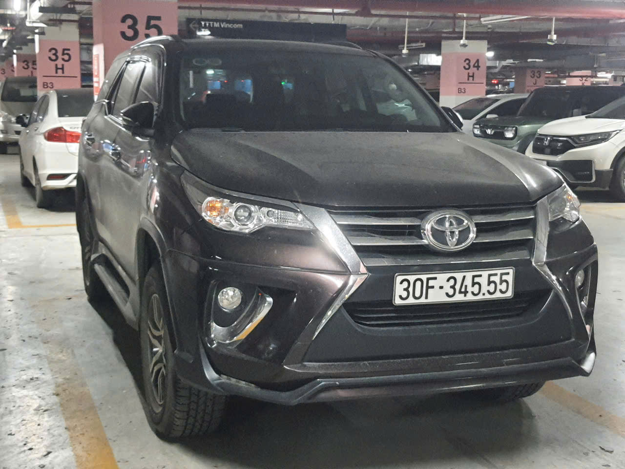 30F-345.55, Toyota Fortuner 2nd gen (AN160), 2015–
