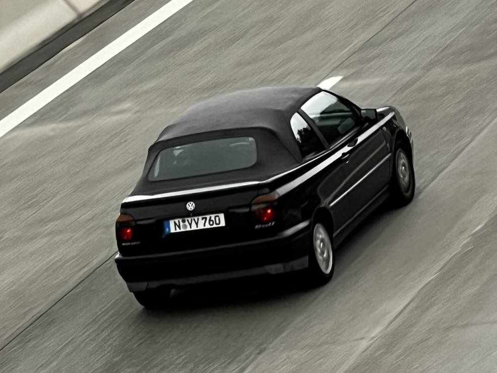 N YY 760, Volkswagen Golf 3rd gen Cabrio (1E), 1993­–1997