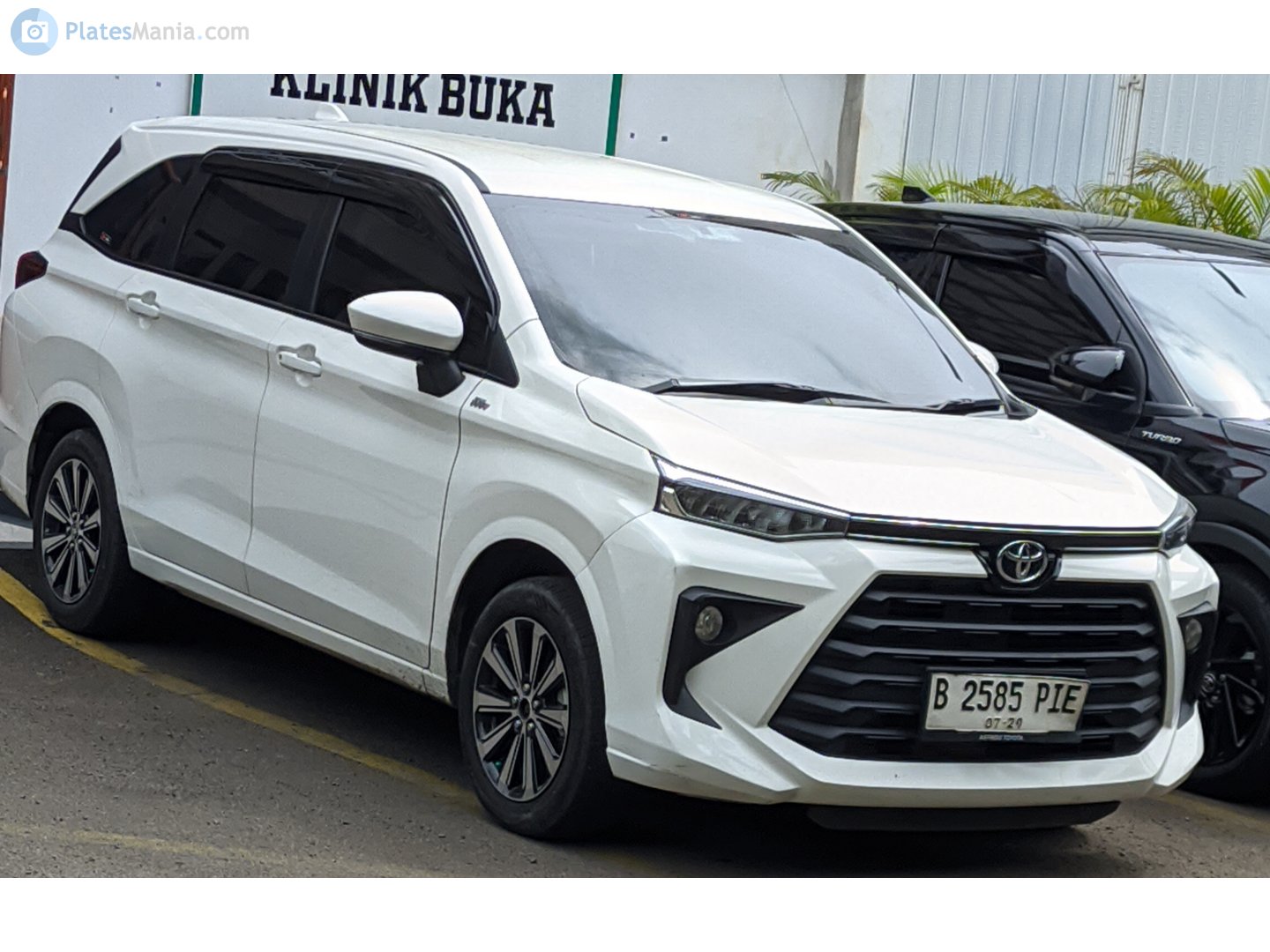 B 2585 PIE, Toyota Avanza 3rd gen (W100), 2021–