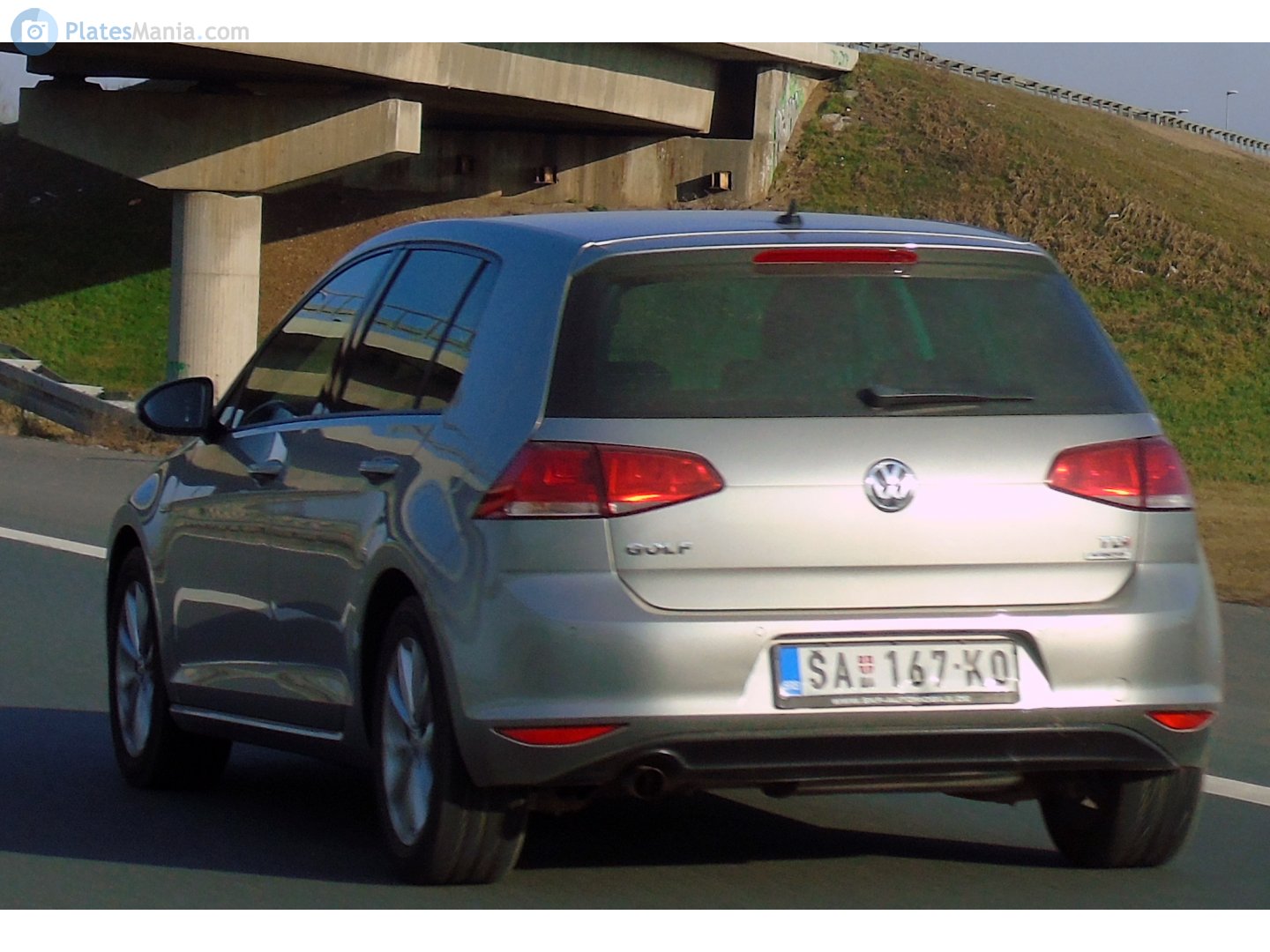 ŠA 167-KO, Volkswagen Golf 7th gen 5-door Hatch (5G), 2012–2017