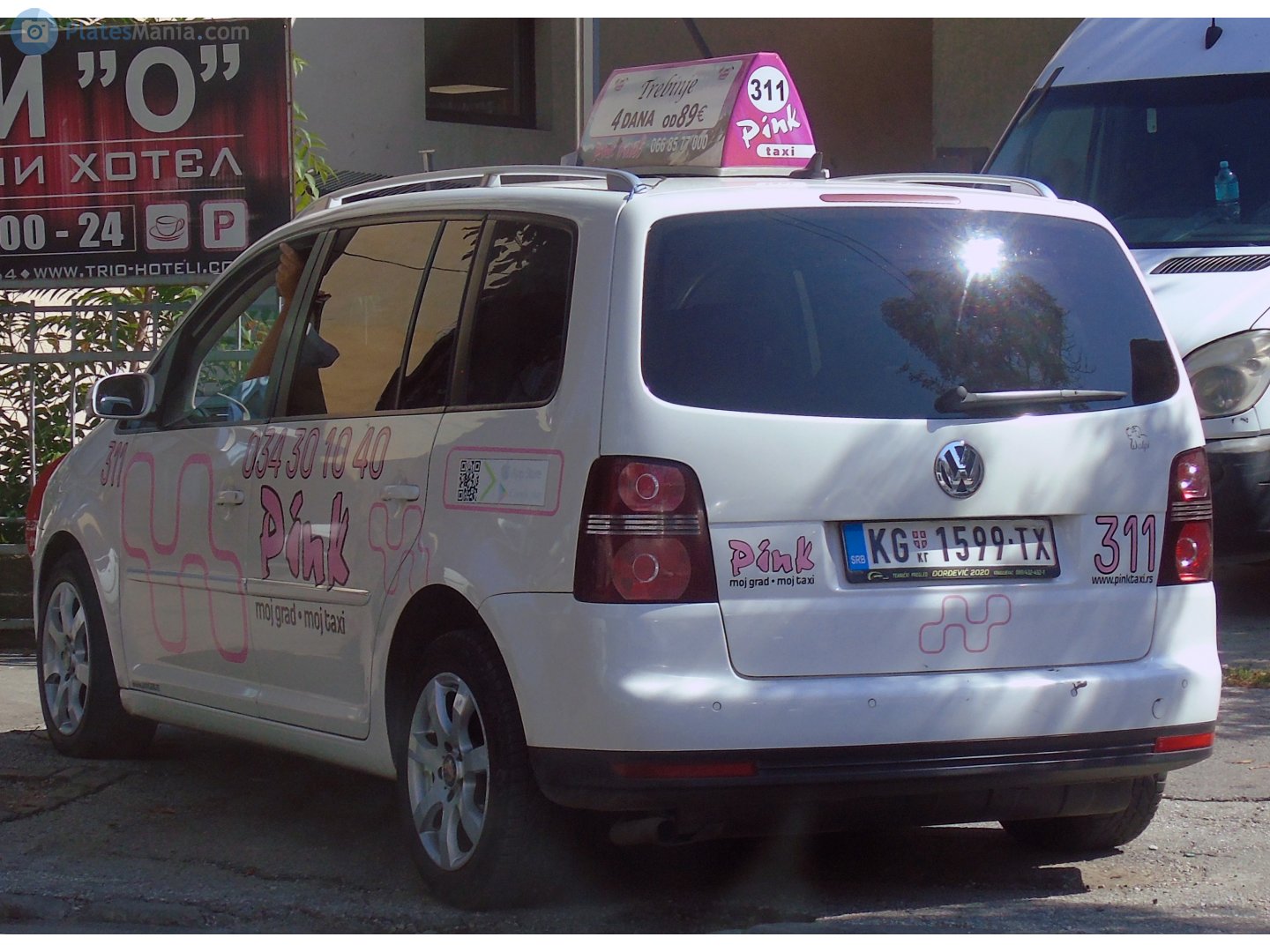 KG 1599-TX, Volkswagen Touran 1st gen (1T2), 1st facelift, 2006–2010