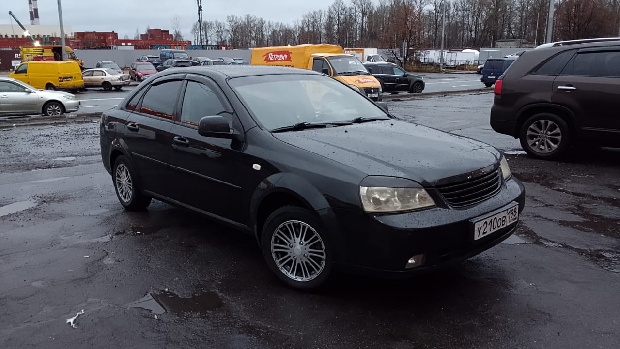 у 210 ов 198, Chevrolet Lacetti 1st gen Sedan (J200), 2004­–2012 (–2024 for UZ-market)