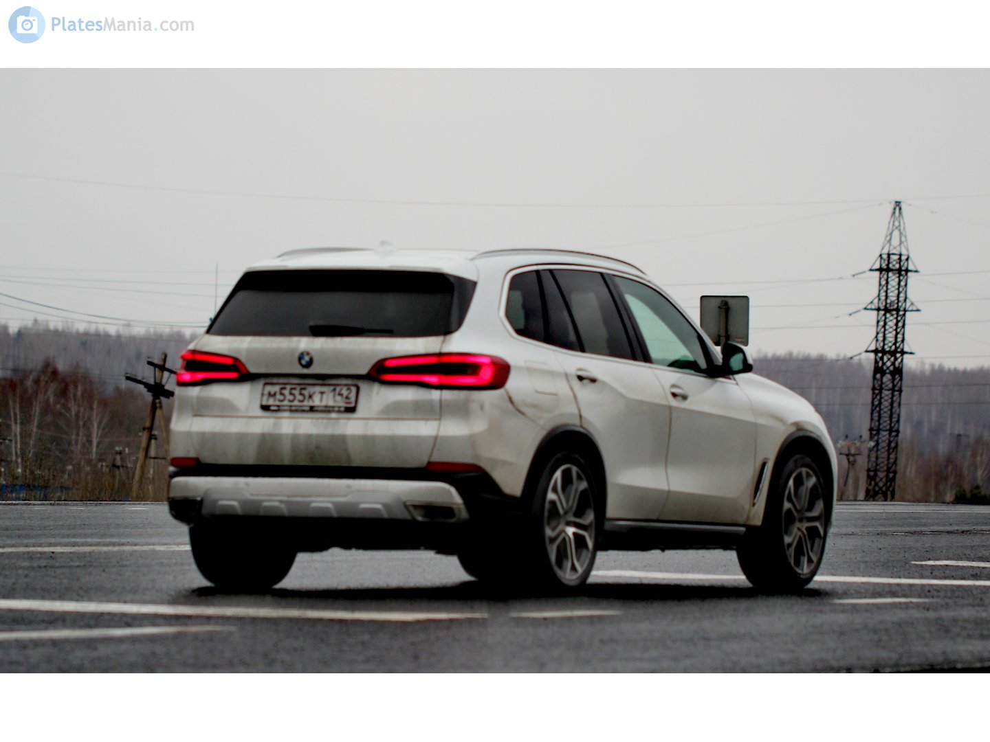 м 555 кт 142, BMW X5 4th gen (G05), 2018–2023