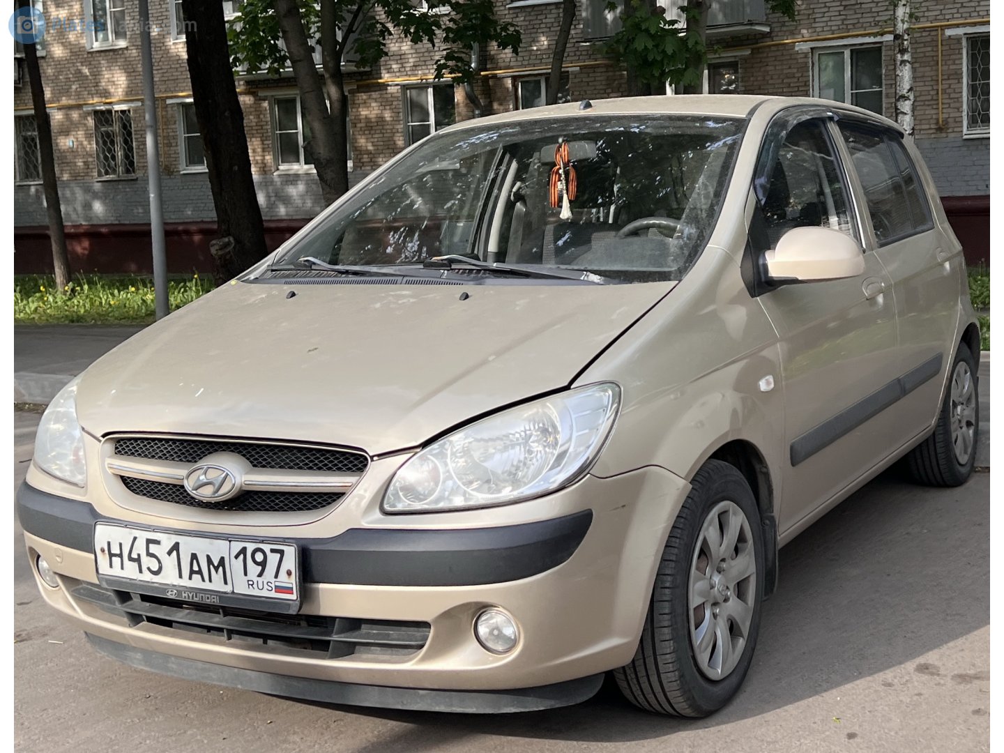 н 451 ам 197, Hyundai Getz 1st gen 5-door Hatch (TB), facelift, 2005–2011
