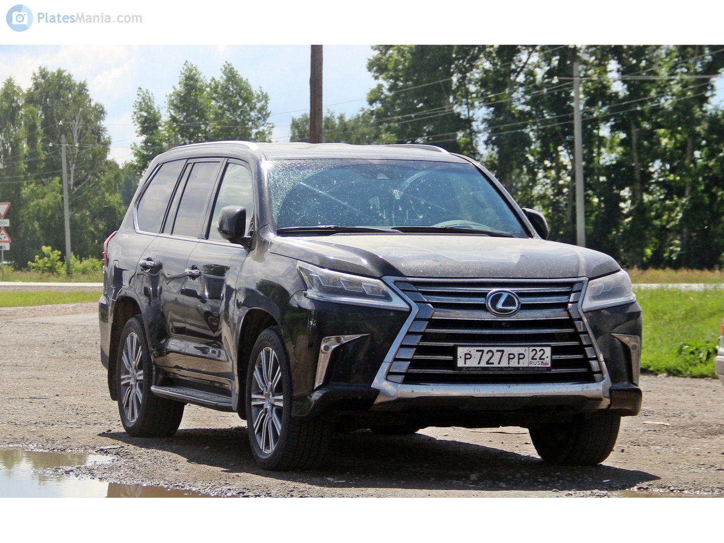 р 727 рр 22, Lexus LX 3rd gen (J200), 2nd facelift, 2015–2021