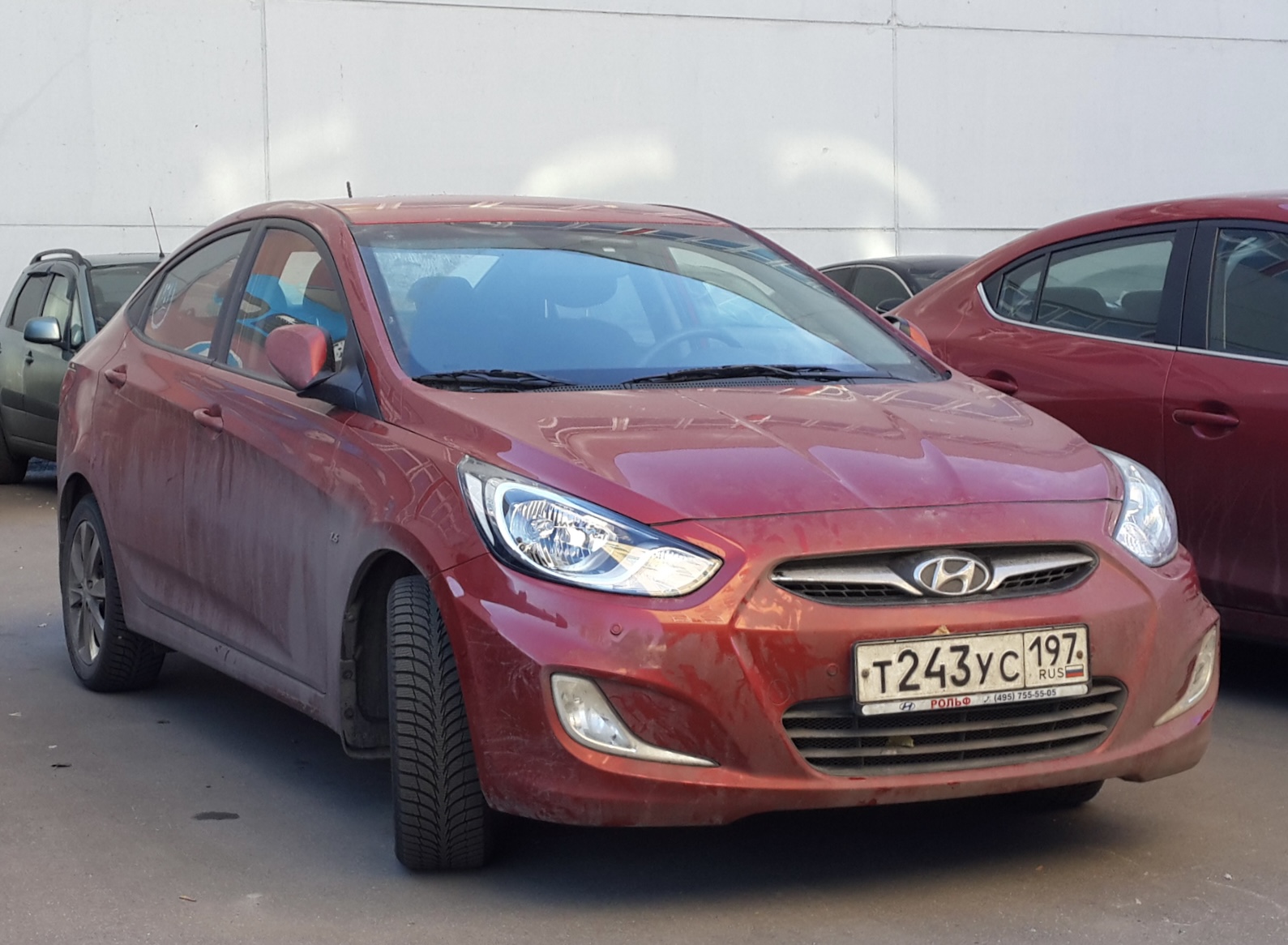 т 243 ус 197, Hyundai Solaris 