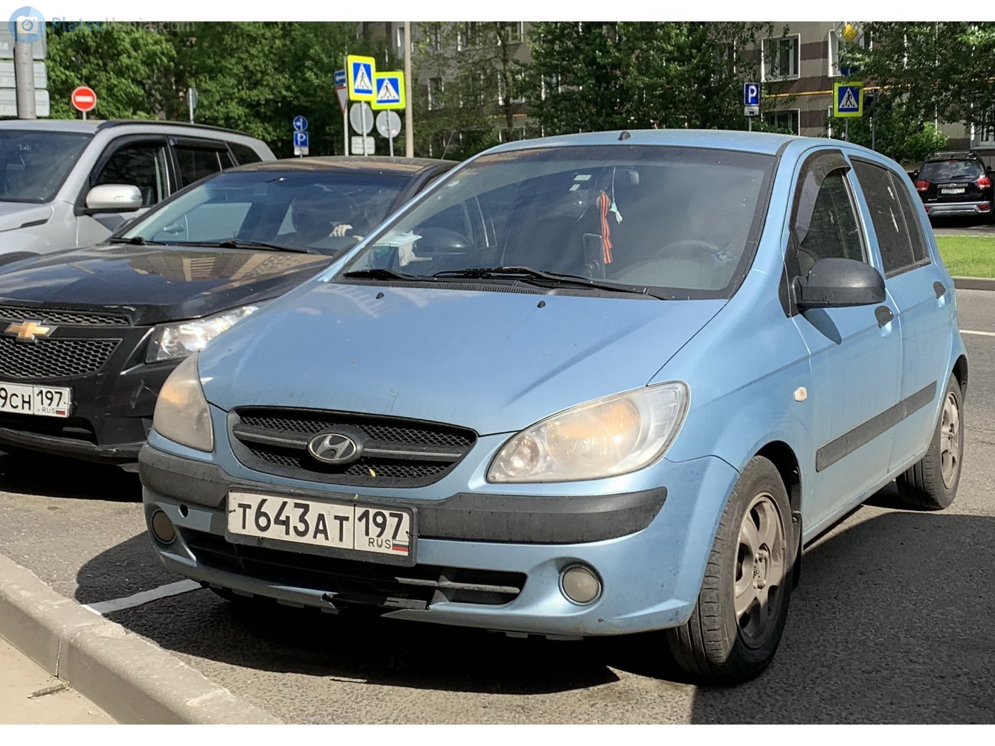 т 643 ат 197, Hyundai Getz 1st gen 5-door Hatch (TB), facelift, 2005–2011