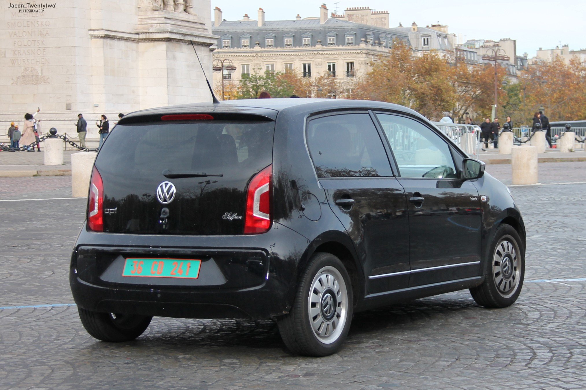 36 CD 241, Volkswagen up! 1st gen 5-door Hatch (AA), 2012–2016 (–2017 for LATAM-market)