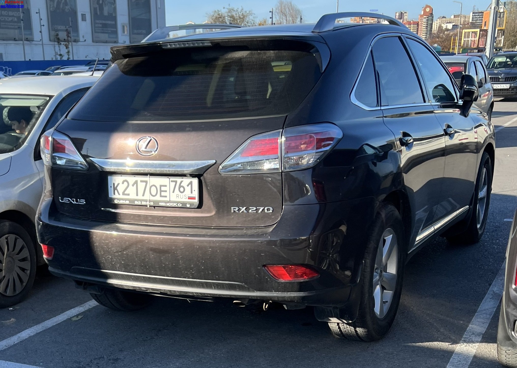 к 217 ое 761, Lexus RX 