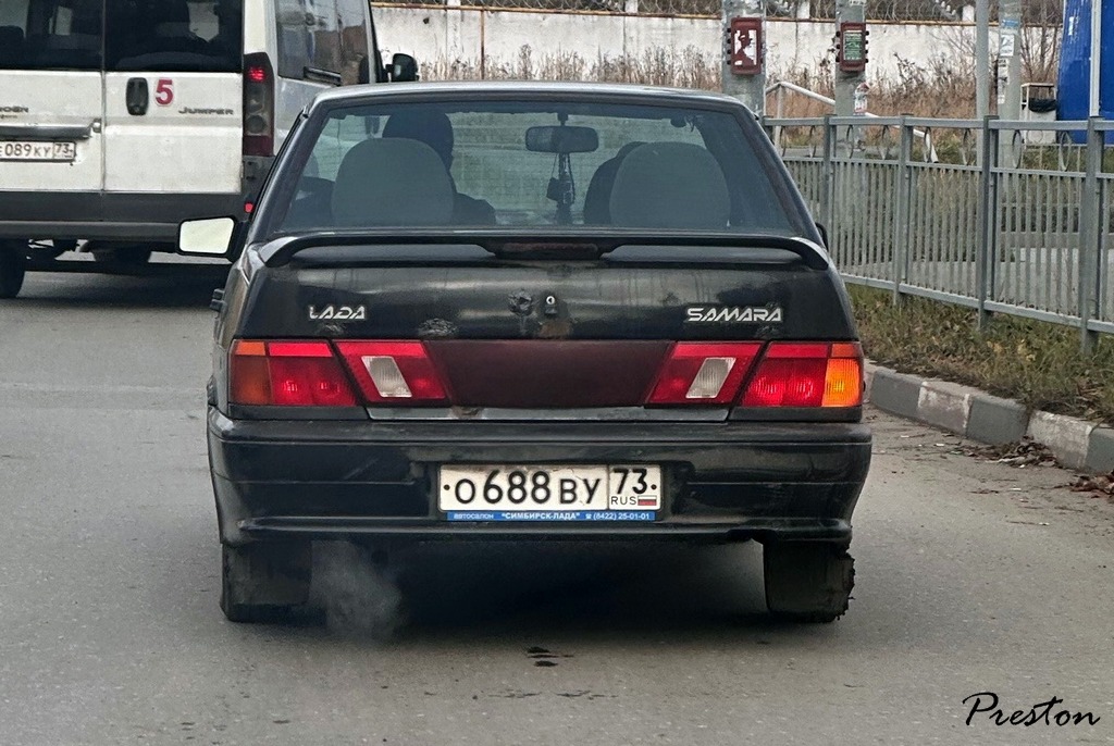 о 688 ву 73, Lada (VAZ) 2115 