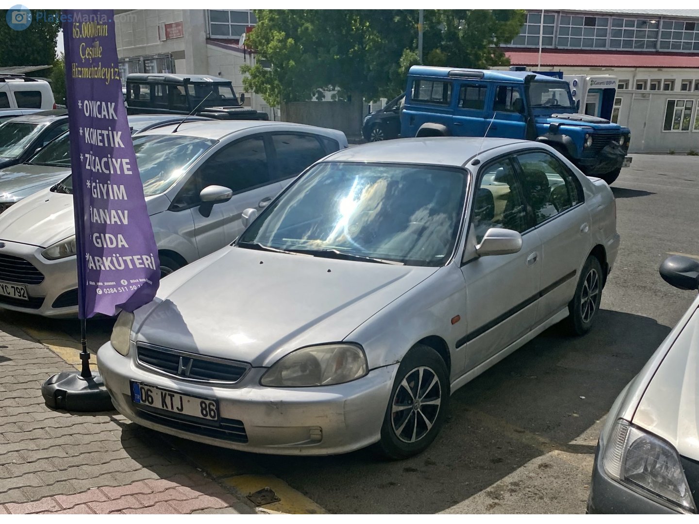 06 KTJ 86, Honda Civic 6th gen (Ferio) Sedan (EJ/EK; Global-market), 1995–2000