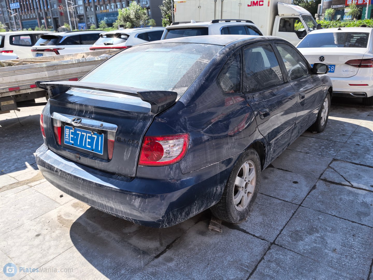 黑E·77E71, Hyundai Elantra 3rd gen (Sports) Hatch (XD), 2000–2006 (–2010 for CN-market)