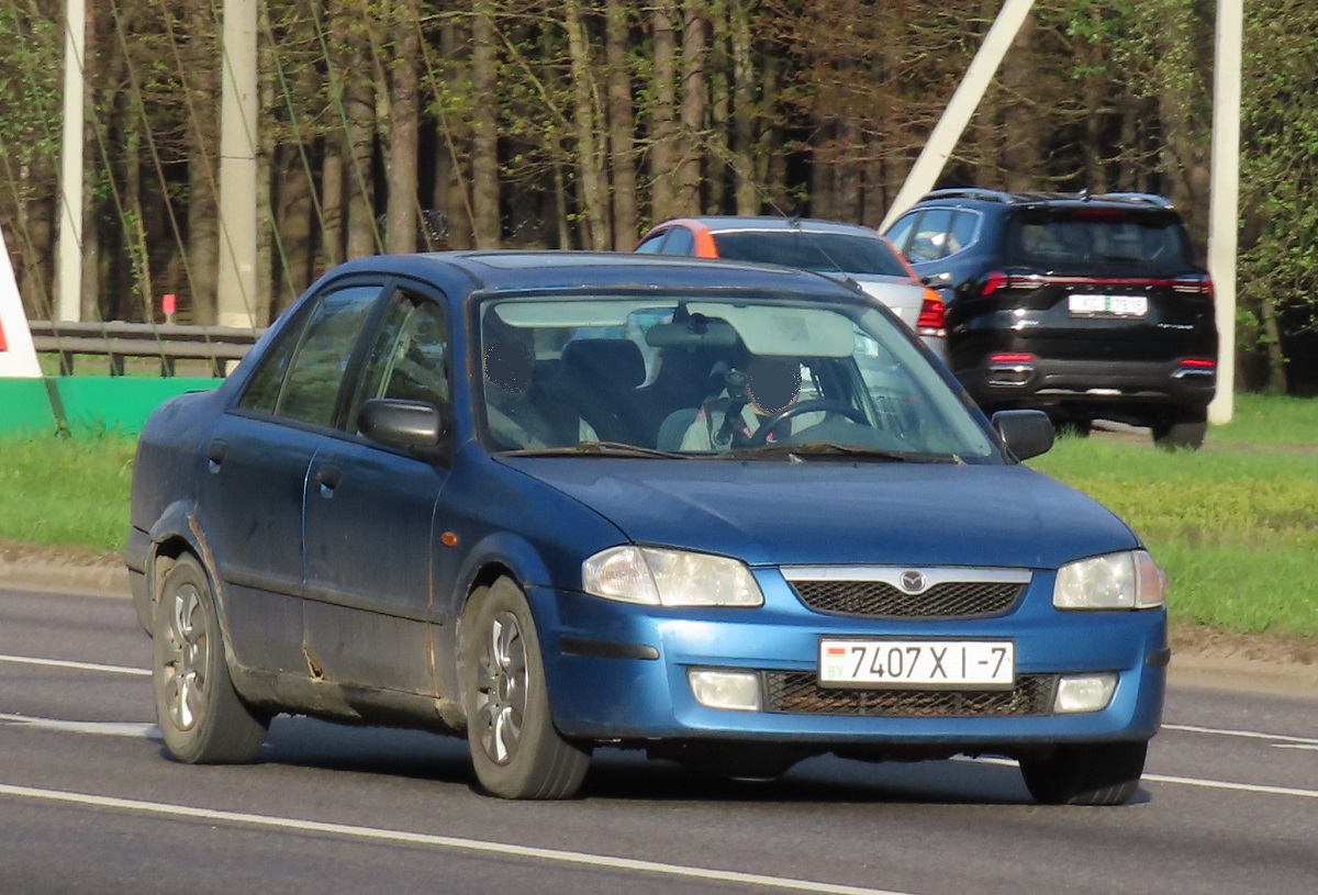 7407 XI-7, Mazda 323 6th gen (Protégé) Sedan (BJ), 1998–2003